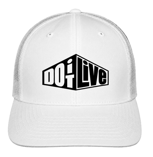 DO IT LIVE -  WHITE SNAPBACK